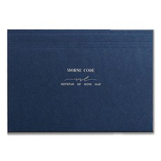 Kohimo硬皮橫式法律筆記本 4W052, 1個, 海軍藍, 1入