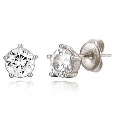 엘르악세사리 여성용 14K 퀸 포인트 gold filled 귀걸이 6mm ELGPEE361