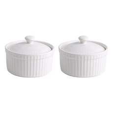 inbloom 陶瓷迷你烘焙碗, 2個, 白色
