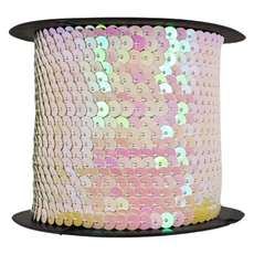 907cc 亮片線 亮片條 DIY手作材料, 1個, 交響乳白色