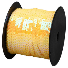 907cc 亮片線 亮片條 DIY手作材料, 1個, 交響黃