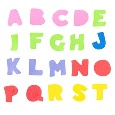 minhwashop EVA 裝飾遊戲拼寫貼紙 20種套組 I240012B, 混合色, 1套