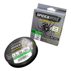 SPIDERWIRE Ultracast 8 編織釣魚線 300m, 1個, 軍綠色