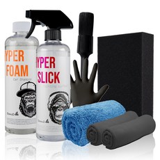 GawuD Gaudi洗車用品火箭Hello 8件組, 1組