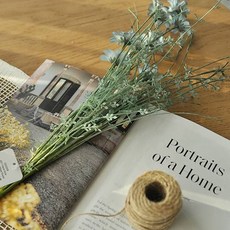 CoTe TaBLe 人造蜀葵花 QX2008 2008 A01, 藍色, 1個