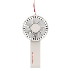 제니퍼룸 핸디스톰 미니 휴대용 손 선풍기, JR-FH0241COM, 오트밀