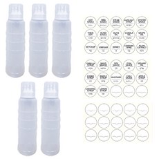 리빙패밀리 3구 뚜껑소스통, 5개, 700ml