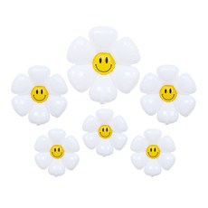 P&B UNITY 霧面馬卡龍微笑雛菊氣球組, 1套, 19