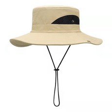 째째마켓 漁夫帽 自行車 登山 釣魚帽 KOE-2, 米色