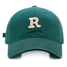 JjaeJjae市集 四季日常棒球帽 BSE-4, 深綠色