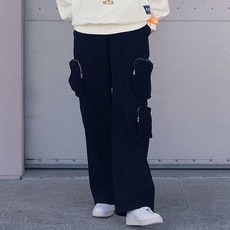 키르시 여성용 피그먼트 프론트 라인 포인트 카고 면 팬츠