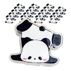 Maket Gamseong 熊貓系列 迴紋針夾 Panda C, 20個, 1入
