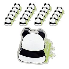 Maket Gamseong 熊貓系列 夾子 熊貓A, 20個, 1入