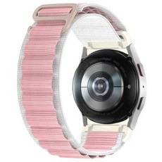 갤럭시워치 4 / 5 / 6 전용 알파인 루프 스트랩 커브형, GR8 핑크라인, 20mm, 갤럭시워치456