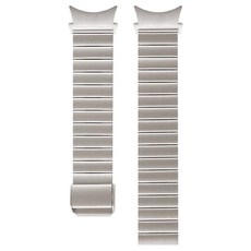 Galaxy Watch 4 / 5 / 6 專用鍊式金屬錶帶 弧形 20mm, 4cm, GLM3 星光色