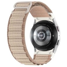 Galaxy Watch 4 / 5 / 6 專用 Alpine Loop 錶帶 弧形 20mm, GR10 米色, Galaxy Watch 456
