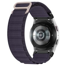 갤럭시워치 4 / 5 / 6 전용 알파인 루프 스트랩 커브형, GR11 미드나잇블루, 20mm, 갤럭시워치456