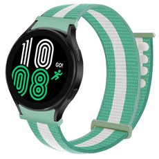 Galaxy Watch 4 / 5 / 6 專用 運動錶環 錶帶 弧形 20mm, 4cm, GSL23 線條薄荷