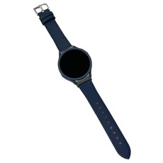 Galaxy Watch 4 / 5 / 6 專用皮革錶帶 弧形 20mm, GL4 海軍藍, 4cm