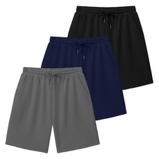 엠씨티 문컬렉션 엠보 5부 반바지 3종 세트