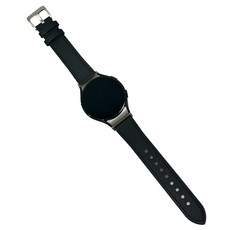 Galaxy Watch 4 / 5 / 6 專用皮革錶帶 弧形 20mm, GL1 黑色, 4cm