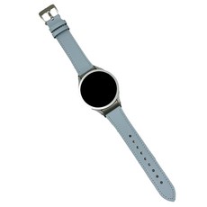 Galaxy Watch 4 / 5 / 6 專用皮革錶帶 弧形 20mm, GL5 天空藍, 4cm