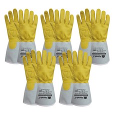 KameLo 氬氣焊手套 雙手套組 818-G, 5套, 混合顏色