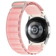 갤럭시워치 4 / 5 / 6 전용 알파인 루프 스트랩 커브형, GR6 핑크, 20mm, 갤럭시워치456