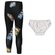 유라비 아동용 큐브 워터 레깅스 + 워터 팬티 세트