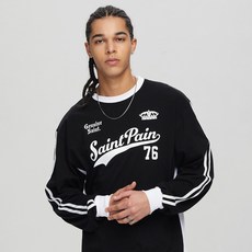 세인트페인 팀 리그 라인 롱슬리브 통기성 긴팔 티셔츠