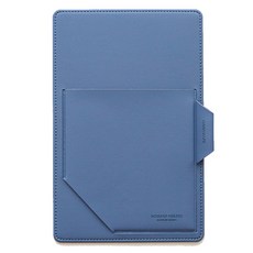 FunnYmade A4皮革筆記板夾, 柔和藍, 1個