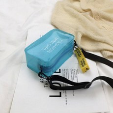 엘쏘 클리어 젤리 투명 크로스백
