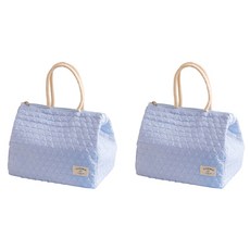 Market Pio 粉彩野餐防水保冷袋 2入, 2個, 類型4