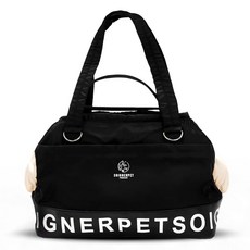 SOIGNERPET Atibag 寵物外出提包, 黑色, 1個