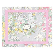 花卉插畫卡片, 混色, 20個