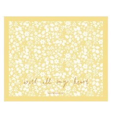 hello moris 碎花小卡明信片, 混合顏色, 20個