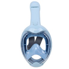 SNEFF 兒童用全景全罩式浮潛面罩, 灰藍色