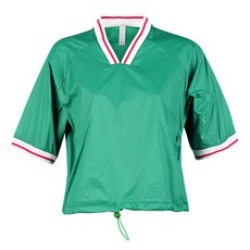 luxgolf 女款V領抽繩短袖高爾夫球衫 LB4M624W