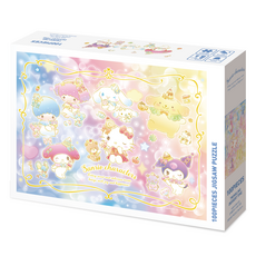 Toynpuzzle 三麗鷗 超級閃亮 拼圖 SAN-K100-025, 100件, 混合色