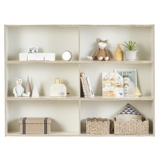 리바트 꼼므 자녀가구 1600 책장 방문설치, 웜 화이트, 3단