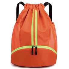 Elsso All In One運動籃球足球球包, 橘色