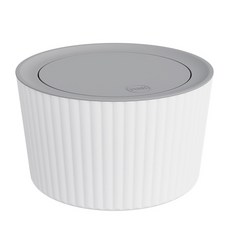 코히모 데스크 미니 휴지통 4W221, 화이트