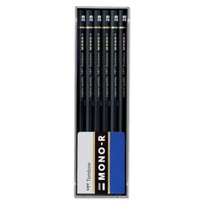 MONO Tombow Donga PMS Mono 鉛筆 12p + 塑膠盒套裝, 2B, 1組