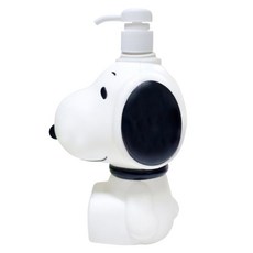 Skater 3D角色按壓瓶 史努比 500ml BSSB6, 1個, 混合色