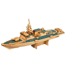 써뉴즈 브레인 스마트 함선 3D 입체퍼즐, 63피스, 5호, 1개