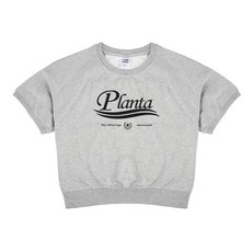 에어플레인 플란타 크롭 반팔 맨투맨