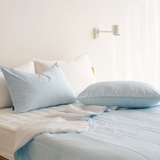 누비지오 스르륵 듀라론 냉감 차렵이불 차렵베개 세트