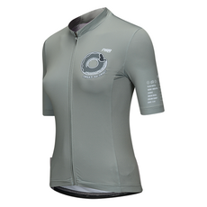 nSR RIDInG 女性Club零卡路里短袖車衣, 艾草綠