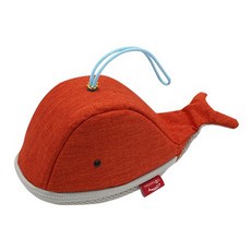 OCEANTAG 鯨魚面罩收納包, 紅色