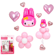 PARTYSHOW 角色氣球組, 1套, 美樂蒂